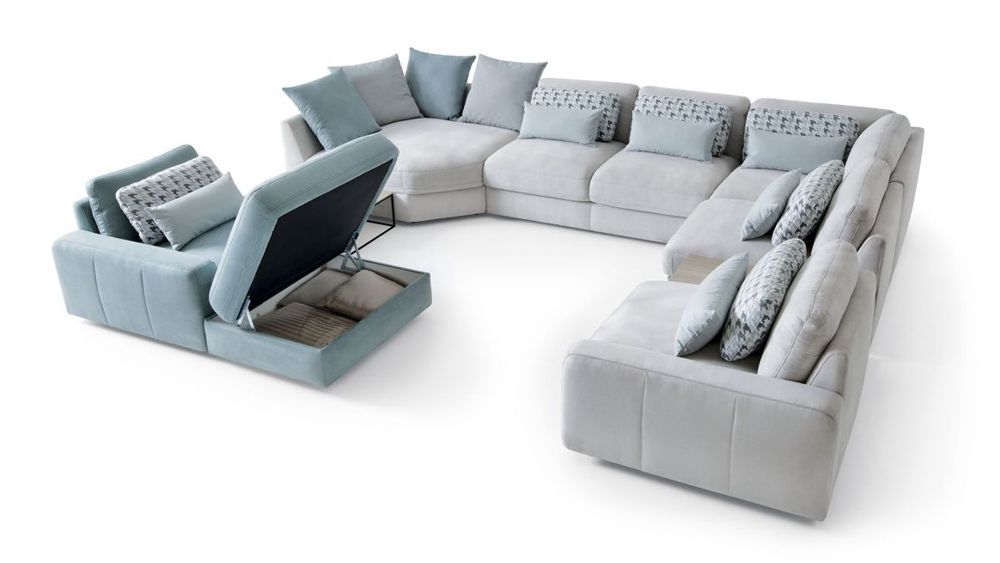 Bedding comparment - corner sofa Serena | Gala Collezine