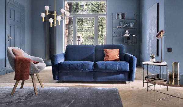 Sofa w tkaninie welwetowej | Gala Collezione