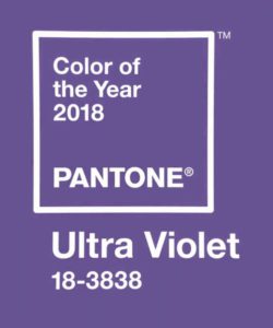 Kolor roku 2018 ultra violet